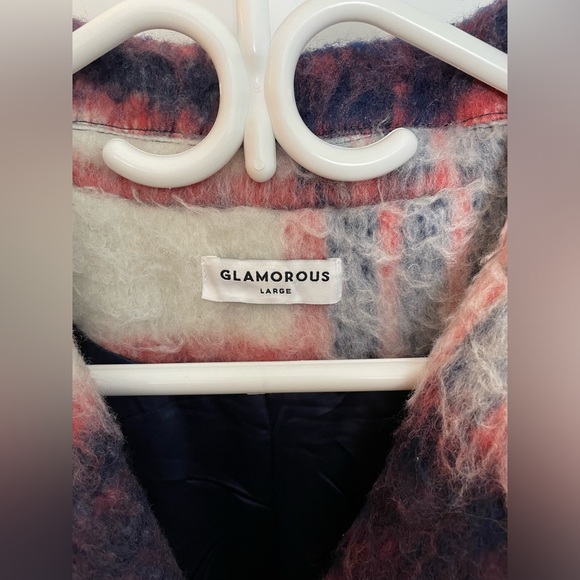 Size Large Glamorous brushed midi coat - Picture 3 of 3